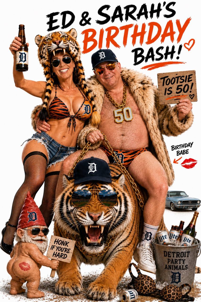 Ed & Sarah Birthday Bash — Tootsie Is 50!